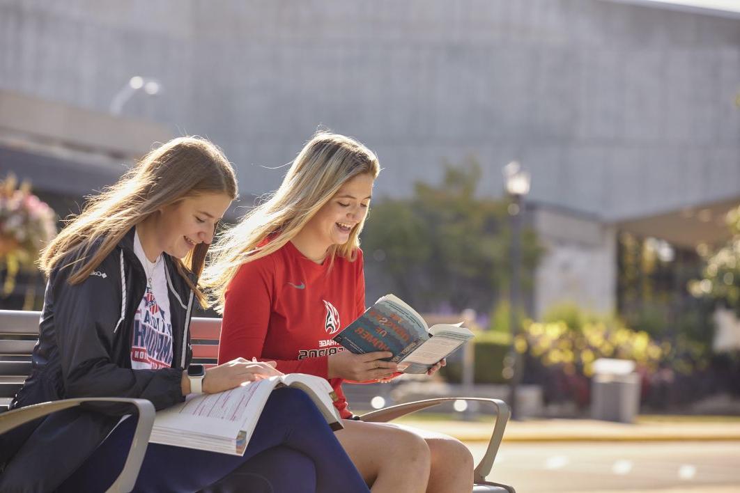 Students study at the Carthage campus.
